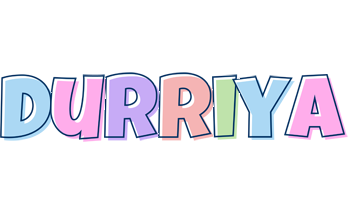 Durriya pastel logo