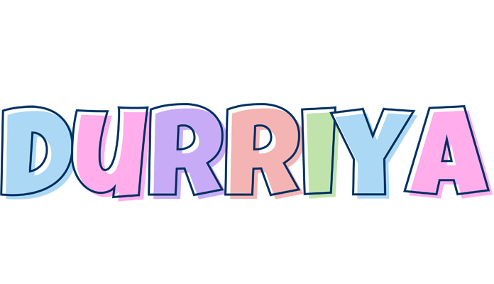 Durriya pastel logo