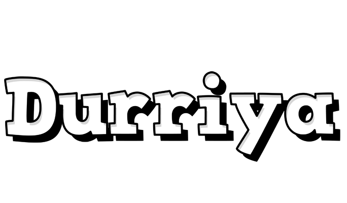 Durriya snowing logo