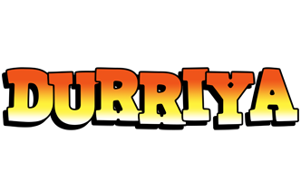 Durriya sunset logo