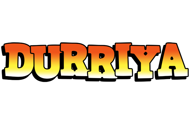 Durriya sunset logo