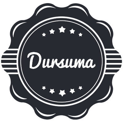 Dursuma badge logo