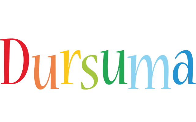 Dursuma birthday logo