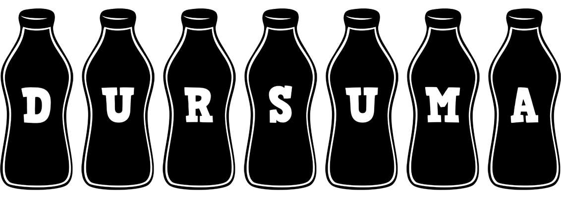 Dursuma bottle logo