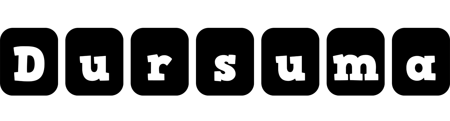 Dursuma box logo