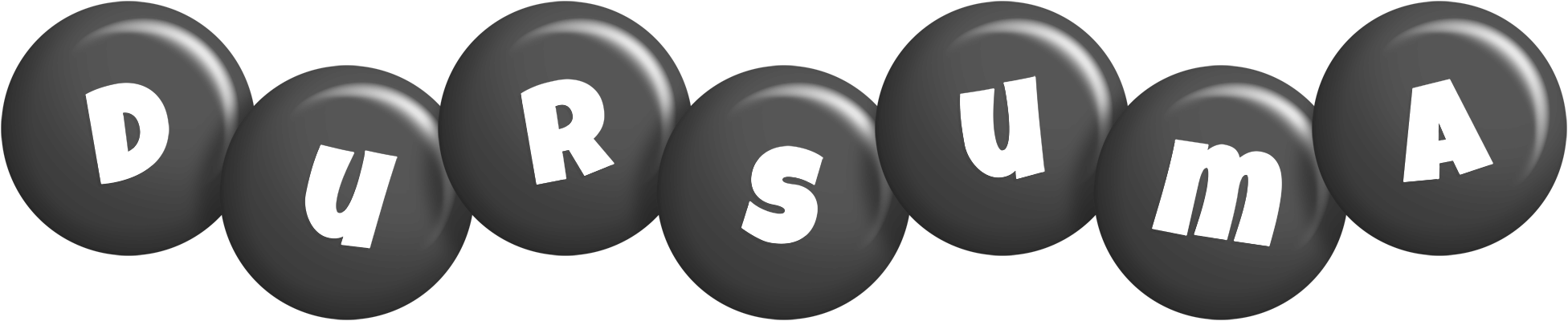 Dursuma candy-black logo