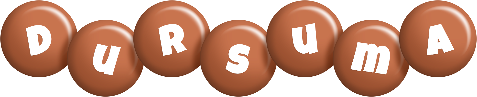Dursuma candy-brown logo