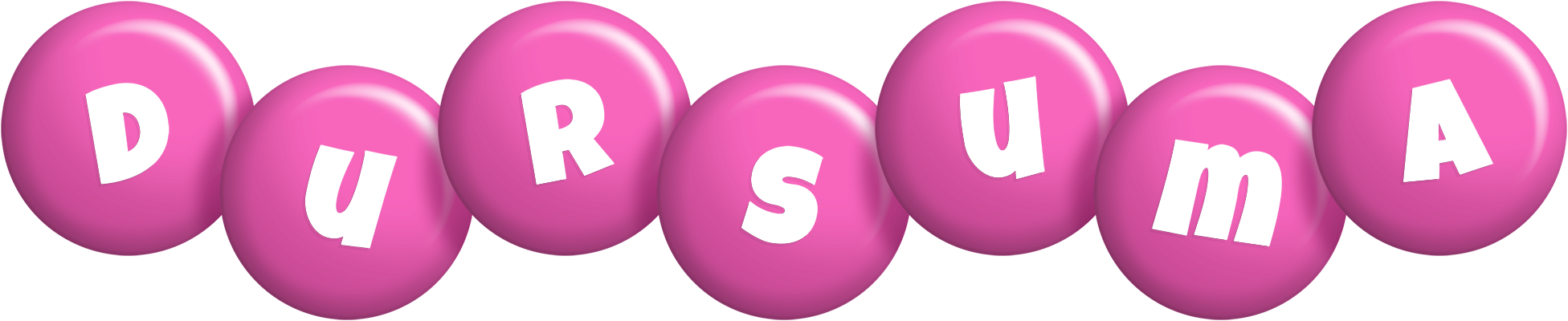 Dursuma candy-pink logo