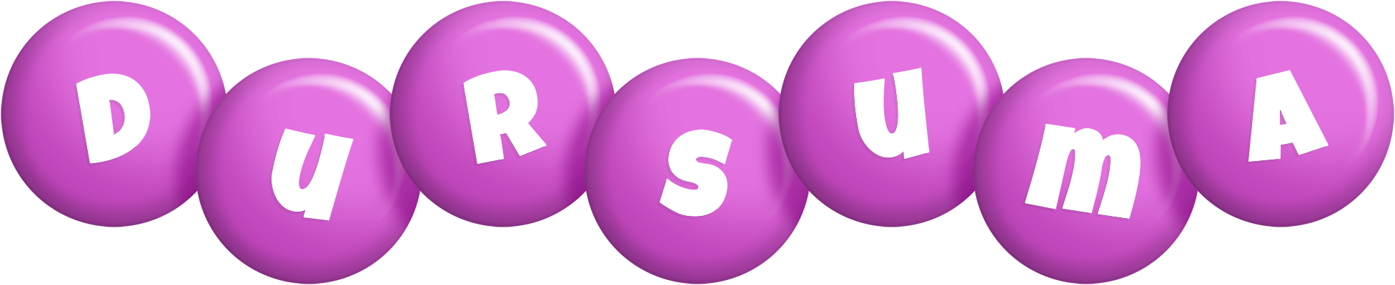 Dursuma candy-purple logo