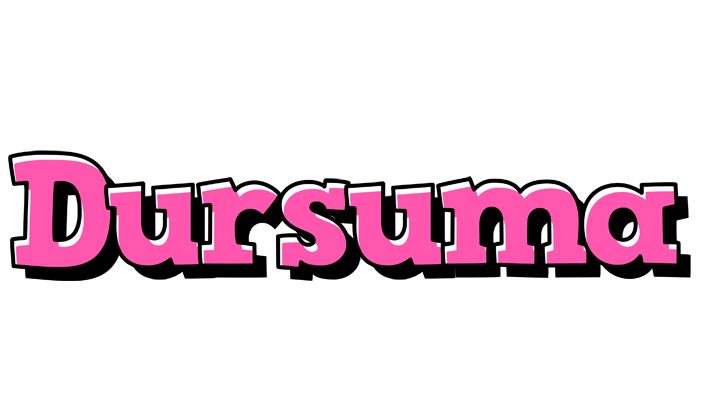 Dursuma girlish logo