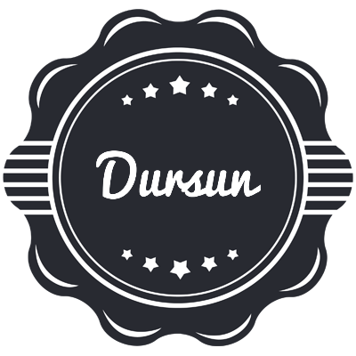 Dursun badge logo