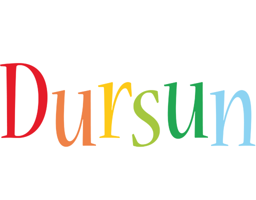 Dursun birthday logo
