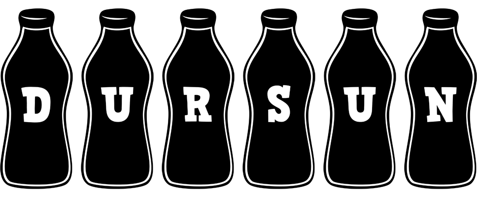 Dursun bottle logo