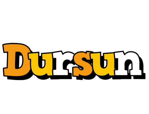 Dursun cartoon logo