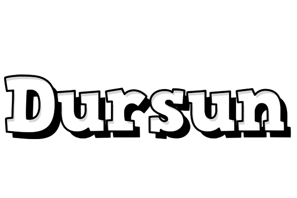 Dursun snowing logo