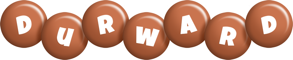 Durward candy-brown logo