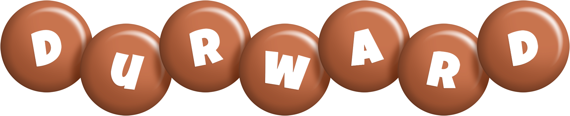 Durward candy-brown logo