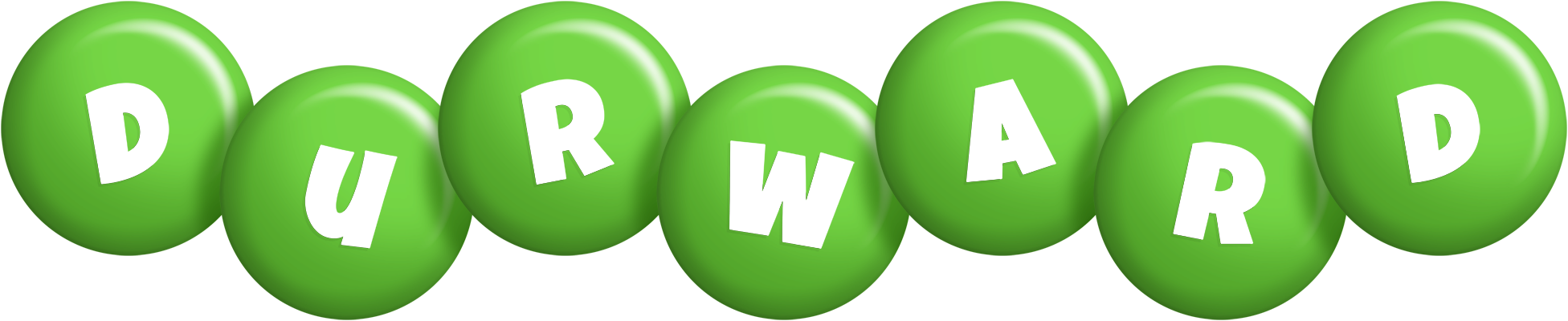 Durward candy-green logo