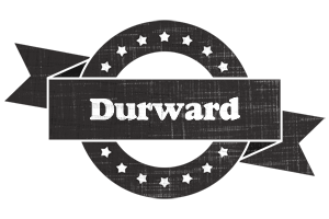 Durward grunge logo