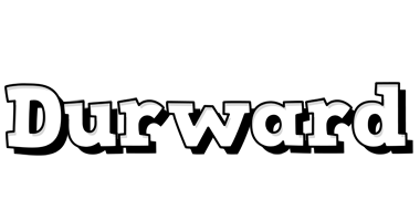 Durward snowing logo