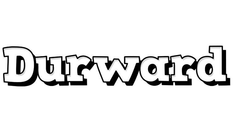 Durward snowing logo