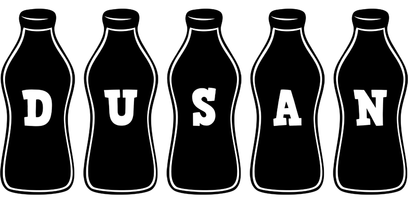 Dusan bottle logo