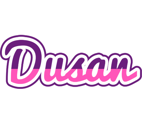 Dusan cheerful logo