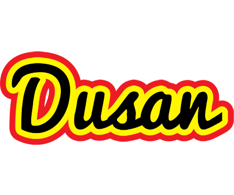 Dusan flaming logo