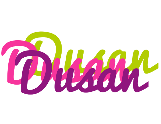 Dusan flowers logo
