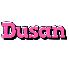 Dusan girlish logo