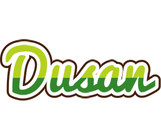 Dusan golfing logo