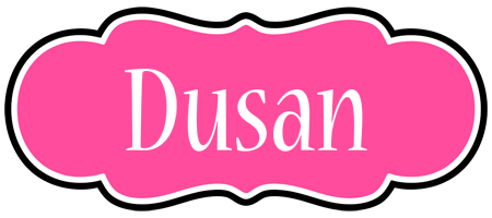 Dusan invitation logo