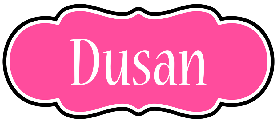Dusan invitation logo