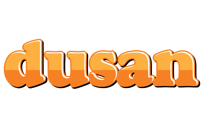 Dusan orange logo