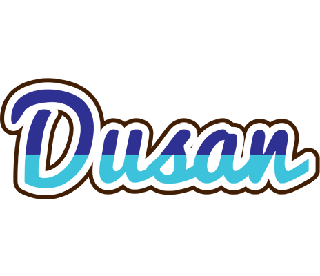 Dusan raining logo