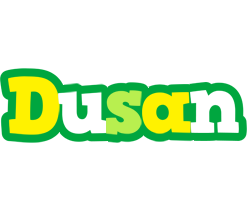 Dusan soccer logo