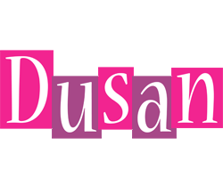 Dusan whine logo