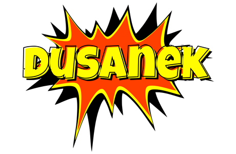 Dusanek bazinga logo