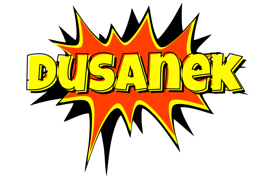 Dusanek bazinga logo