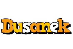 Dusanek cartoon logo