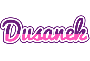 Dusanek cheerful logo