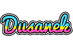 Dusanek circus logo