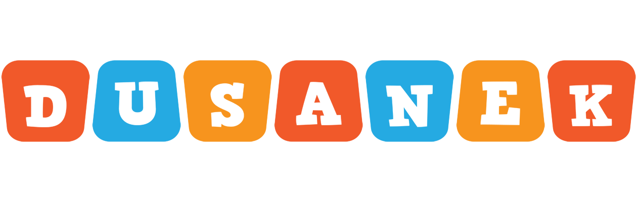Dusanek comics logo