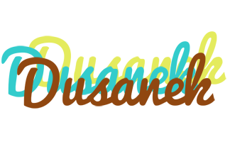 Dusanek cupcake logo