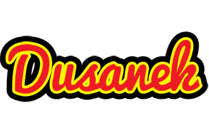 Dusanek fireman logo