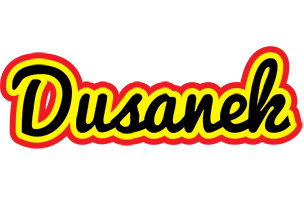 Dusanek flaming logo