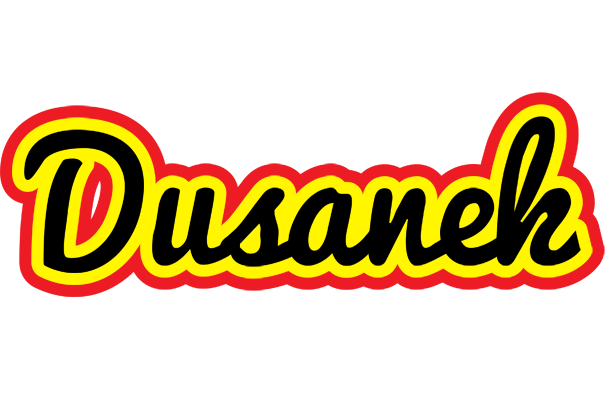 Dusanek flaming logo