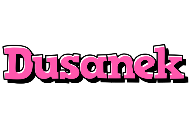 Dusanek girlish logo