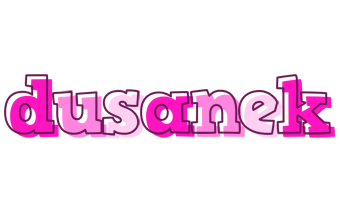 Dusanek hello logo