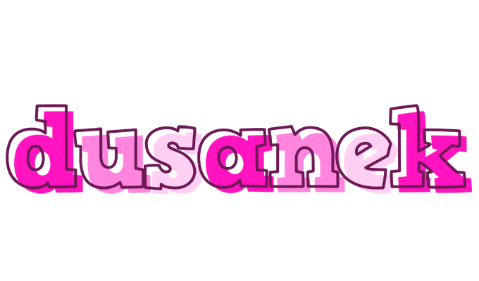 Dusanek hello logo